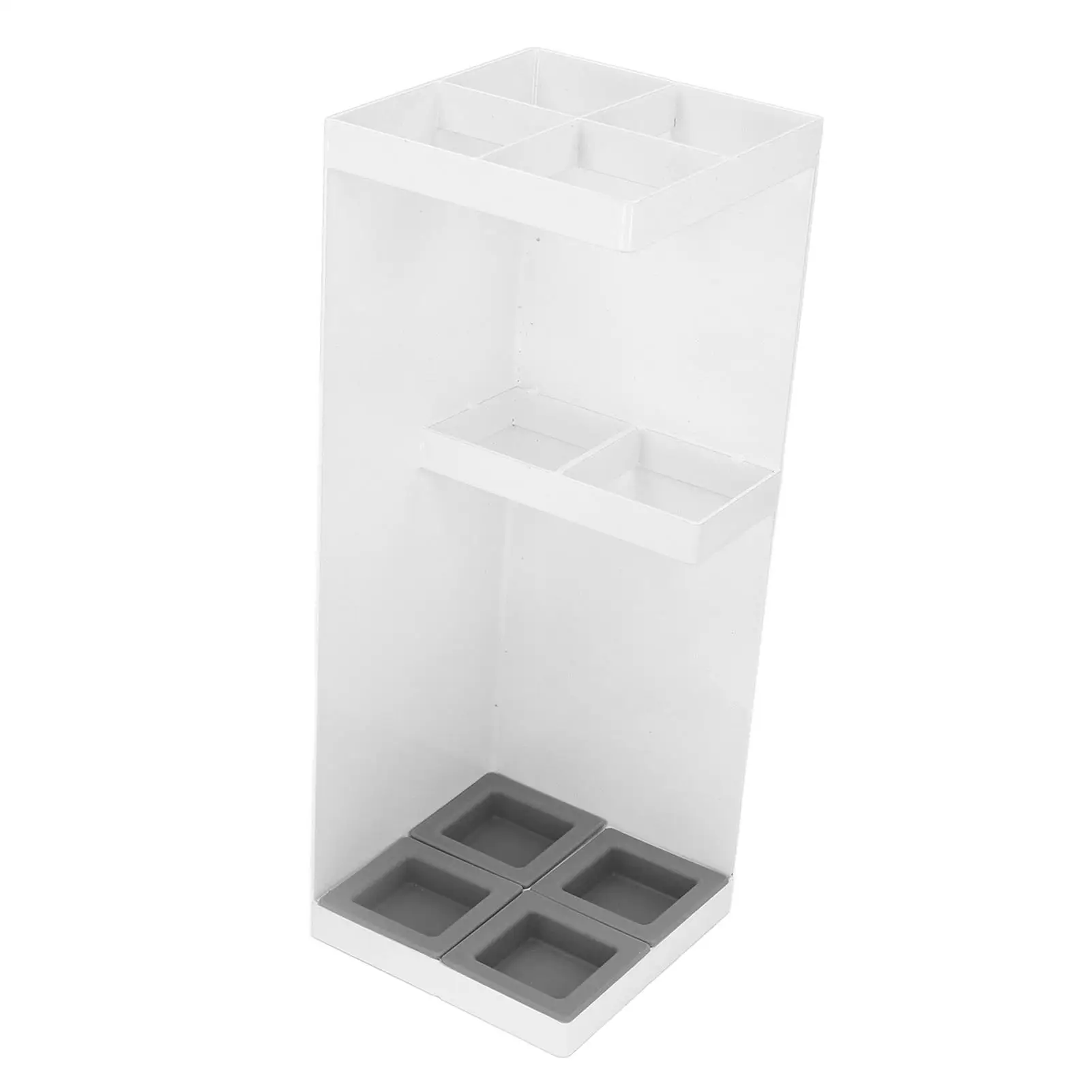 Compact Skid-Resistant Umbrella Storage Stand with Removable Drip Tray - Easy Clean & Sturdy Holder for home