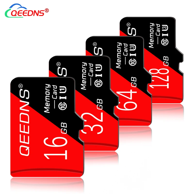 Micro SD карта памяти, класс 10, 128 ГБ, 64 ГБ, 32 ГБ, 16 ГБ