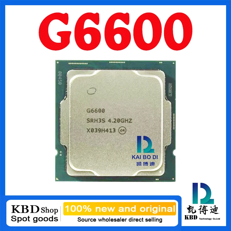 G6600 100%NEW and ORIGINAL CPU Central Processor Unit