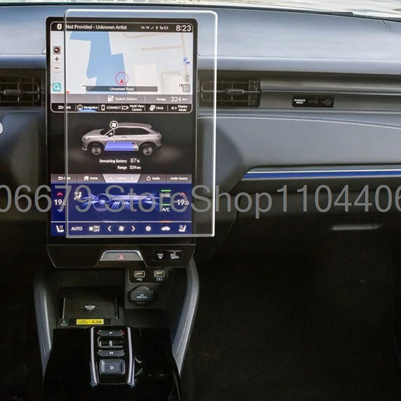 

Защитная пленка из закаленного стекла для Honda e.Ny1 2023 2024 2025 15,1 дюйма, автомобильная развлекательная радиостанция, GPS-навигация, защита