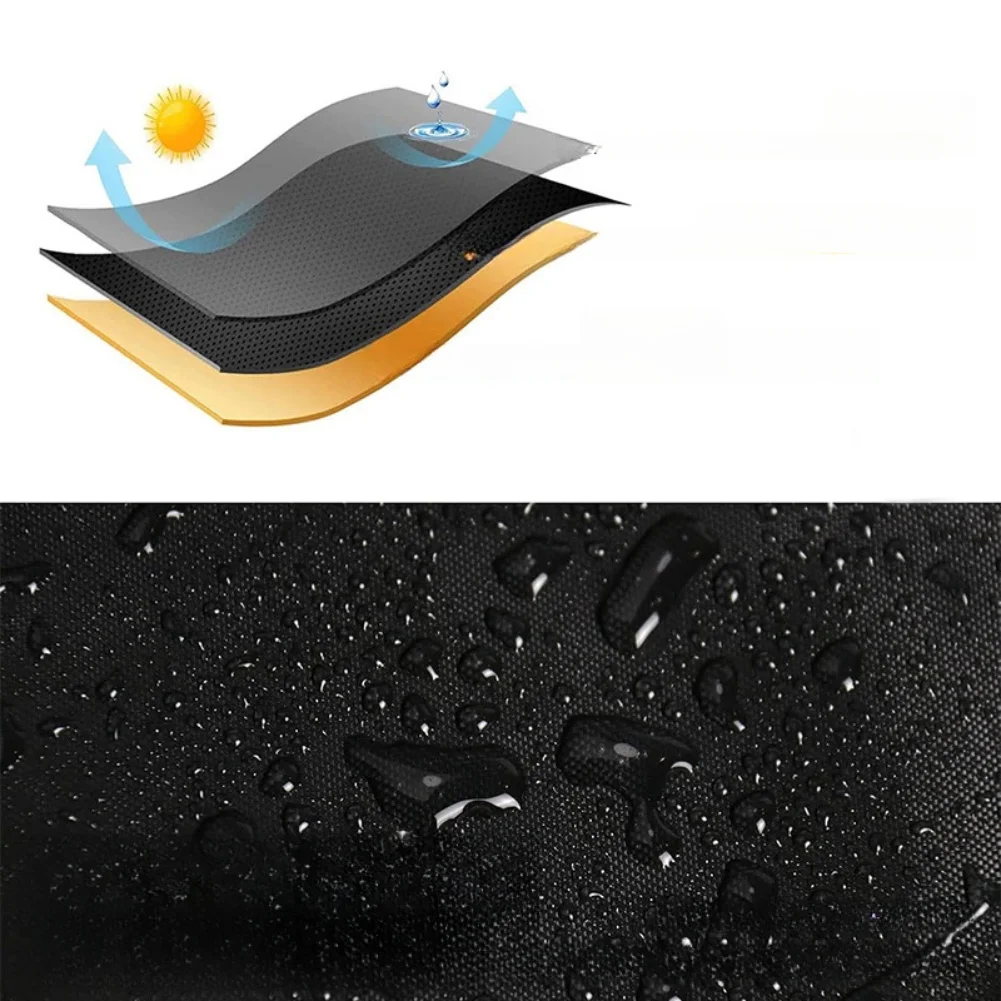 

Сверхмощный регулируемый чехол для скамьи из ткани Оксфорд 600D с вентиляционными отверстиями и усиленными краями.