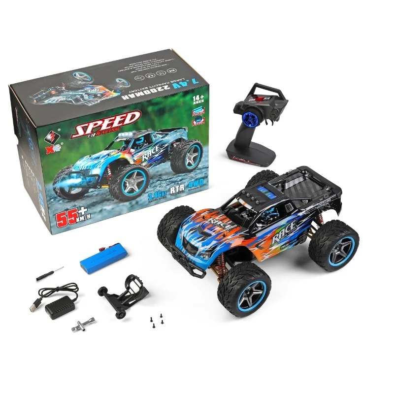 

Weili New 104019 1:10 Four-Wheel Drive Outdoor Simulation Off-Road Racing Double Bridge Climbing Car High Speed Remote Control