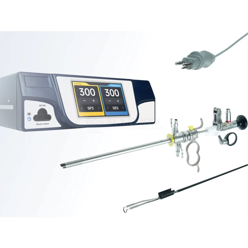 Bipolar Resectoscope Electric Power Source Super-Pulsed Plasma Surgical System for Urology & Gynecology Made of Durable Plastic