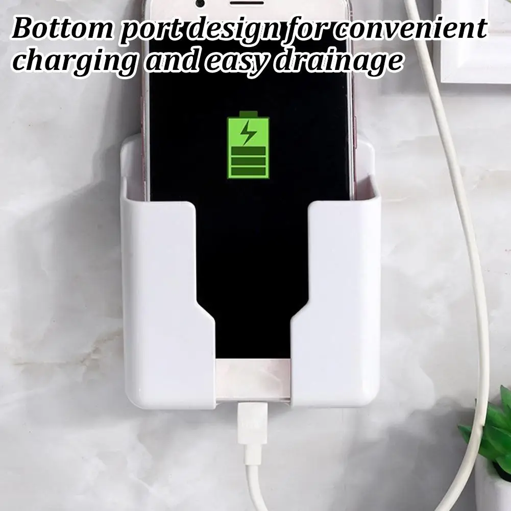 Conditioner Remote Universal White Wall Shelves Box Storage Remote Controller Holder Bracket Storage Box Kitchen Home Organizers
