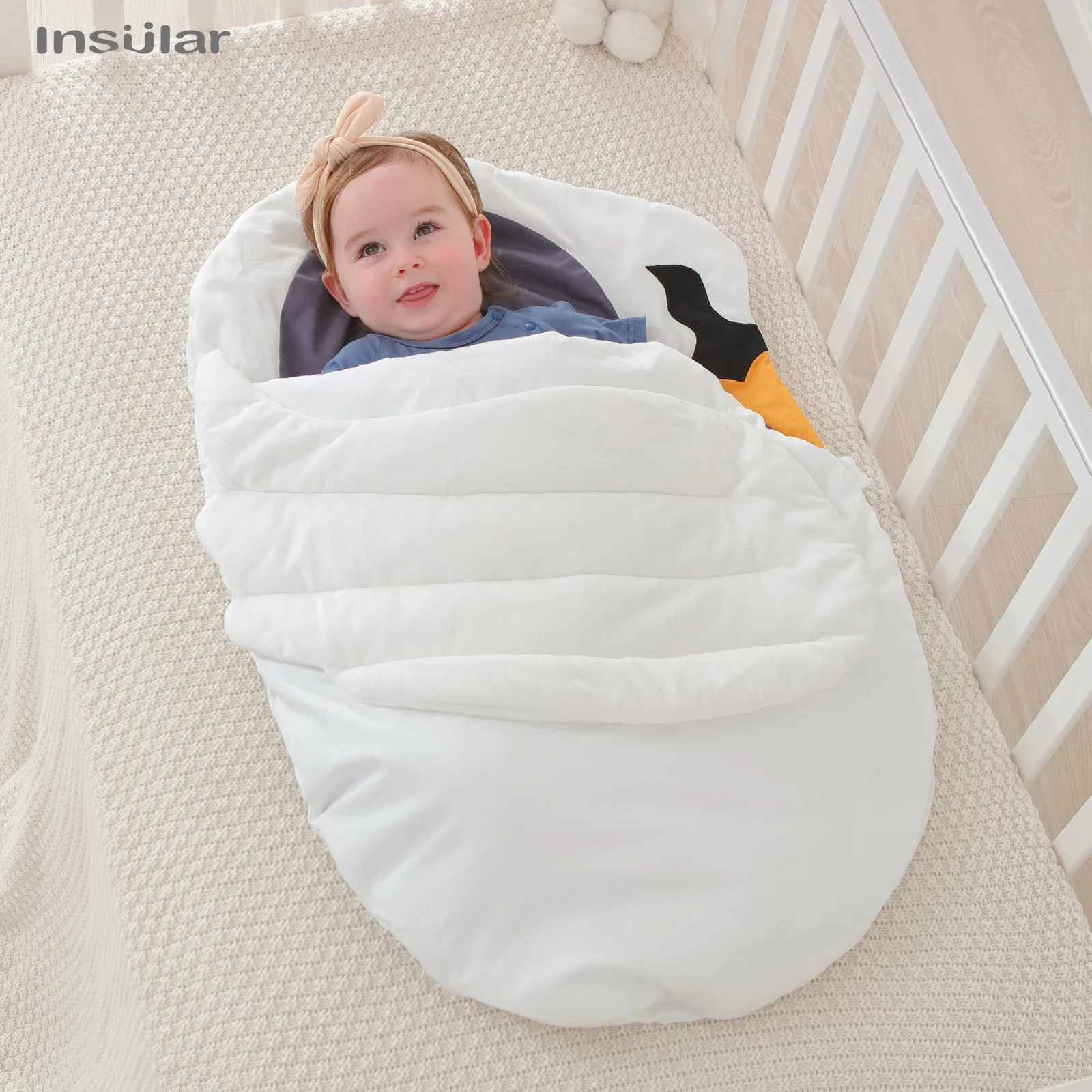 Spring and Autumn Outdoor Baby Stroller Sleeping Bag Envelopes Warm Footmuff Universal Thicken Cushion Windshield Sleepsacks