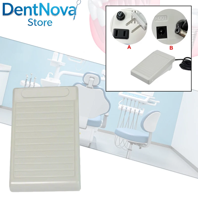 

Foot Pedal for Dental Lab Micro Motor Handpiece Polish Machine Foot Switch Speed Control Pedal