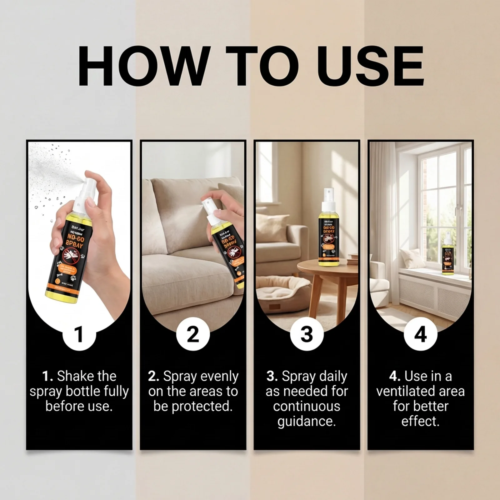 Dog Training Spray For Potty Anti Chewing Protect Sofa Stop Chewing Furniture Small Dogs Outdoor Indoor Dog Bitter Sprays 100ml view 6
