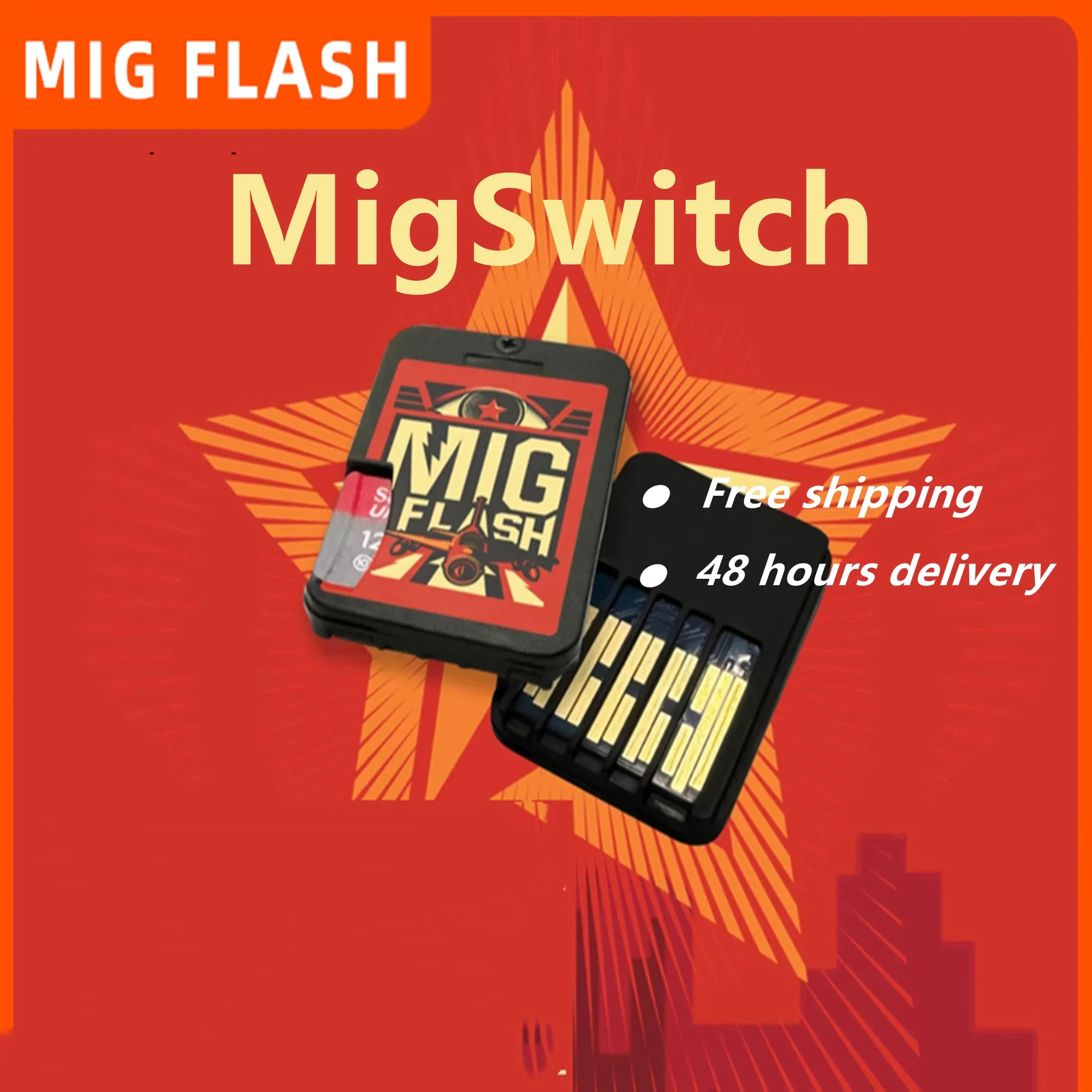 Mig Switch V2 Ns Migflash Cart Plug&Play Modified Chip Universal Card+32G Memory Card