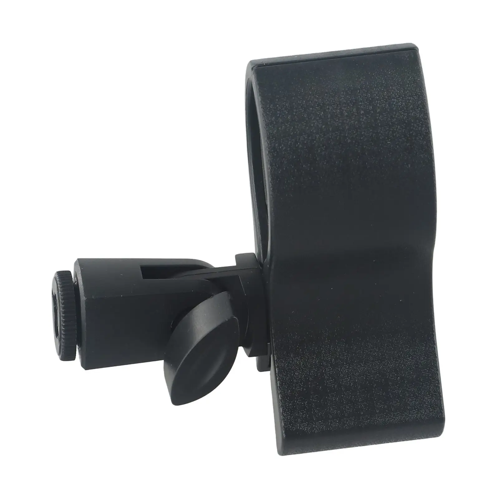 Clamp Microphone Clip Large Conferences For 3.2-6.8CM Mic Holder Large Plastic With 3/8 Adapter 180° Rotation Brand New