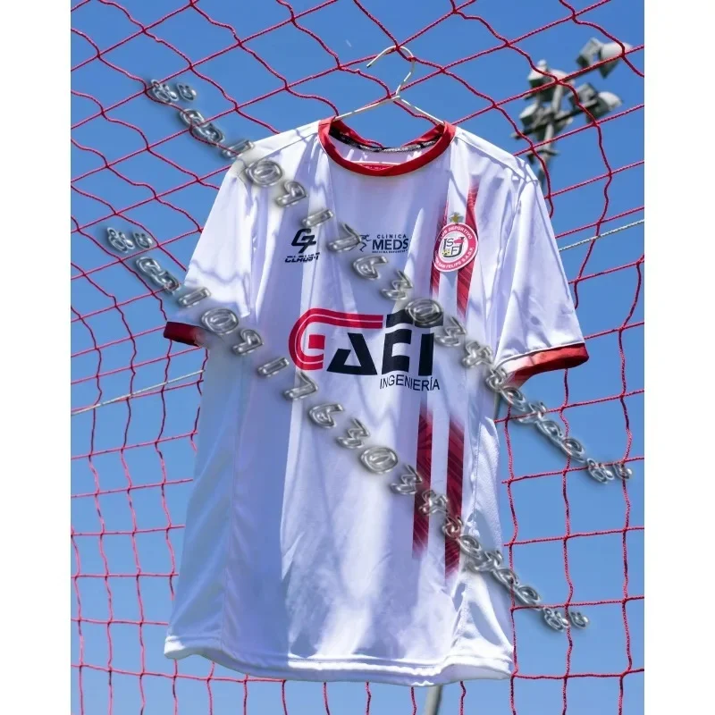 

25 Club Match Unión San Felipe Home Jerseys Men's Women's Fan Jersey Summer Quick Drying Breathable Football Sports Moto Jerseys