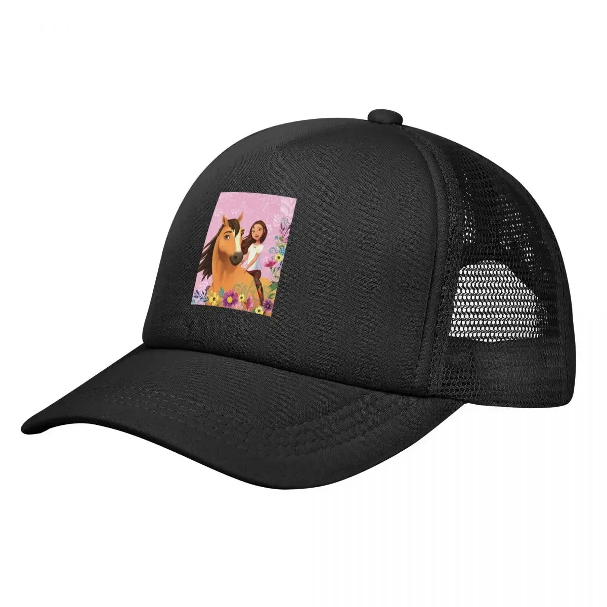 

Spirit Riding Free 1, сетчатые бейсболки Snapback, модные бейсболки, дышащие повседневные бейсболки, уличные унисекс