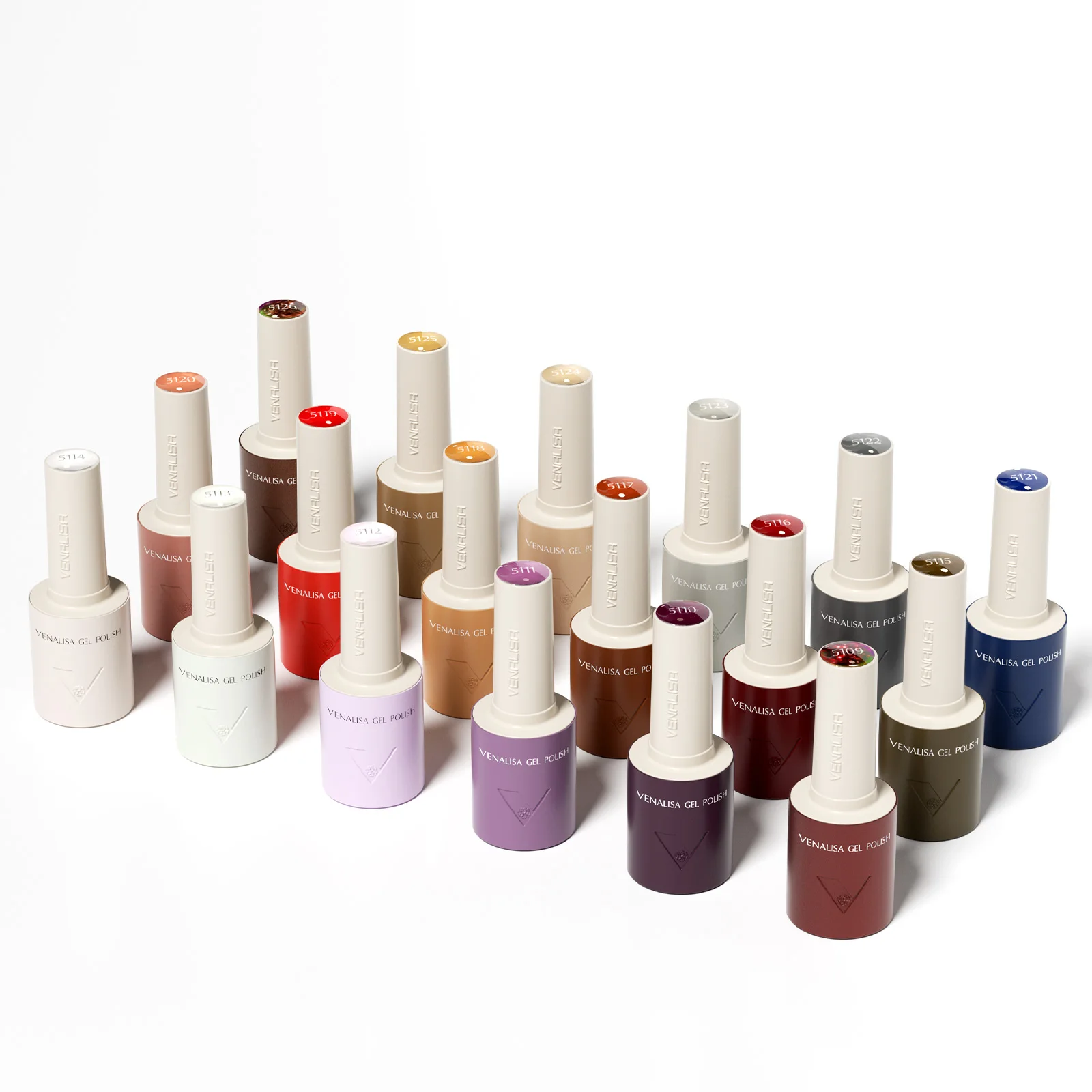 VENALISA 10ml Nagelgel-Lack HEMA-FREI TPO-FREI Herbst-Winter-Kollektion 18 Farben Langanhaltender Soak-Off UV-LED-Gel-Lack
