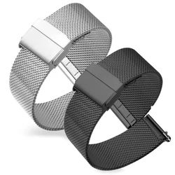 Metal Mesh Strap for HUAWEI WATCH GT 4 Pro 46mm GT 3 SE 2 42mm Band For Garmin Venu 3 Venu2 Plus Sq Bracelet 22mm 20mm Watchband