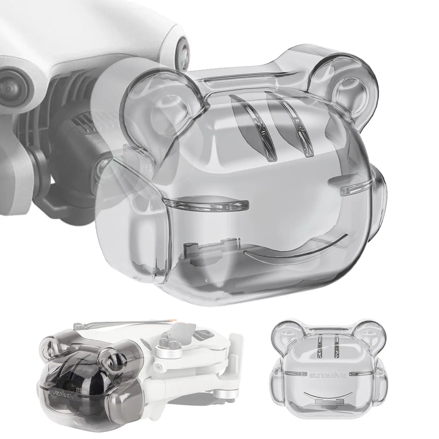 

Gimbal Camera Lens Cap for DJI Mini 4 Pro Frog Lens Protective Cover Quick Release Cap Obstacle Sensor Protection Drone Accessoy