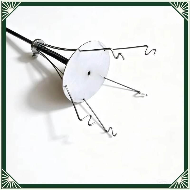 Multifunctional Breakthrough Gripper for Lampworking Glass Blowing, Anti-scald Cup Clamping Point Grasping Tool