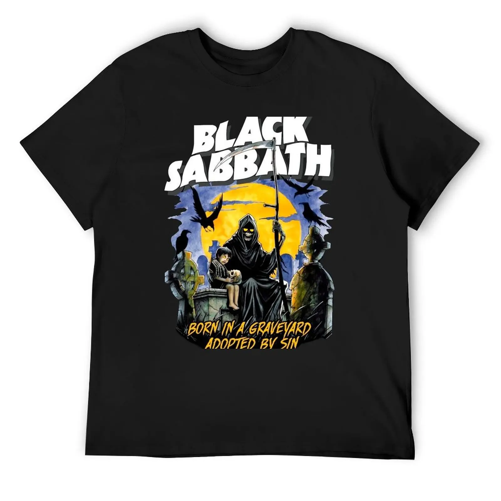 

Black Sabbath - Streetwear T-Shirt T-Shirt korean fashion custom t shirt Funny t-shirts heavyweight t shirts for men