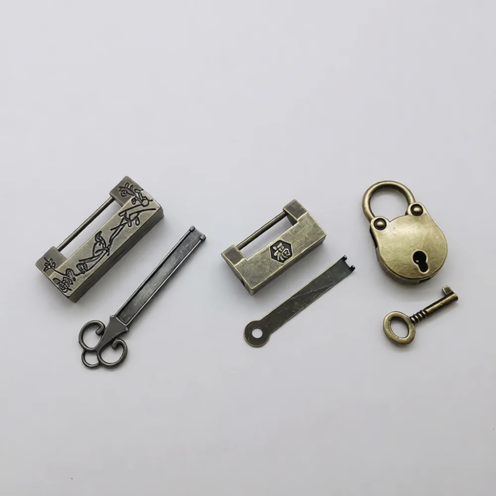 Retro Style Rustic Bronze Cabinet Handle Single Hole Drawer Pull Decorative Hardwares For Chinese Classic Wood Furniture