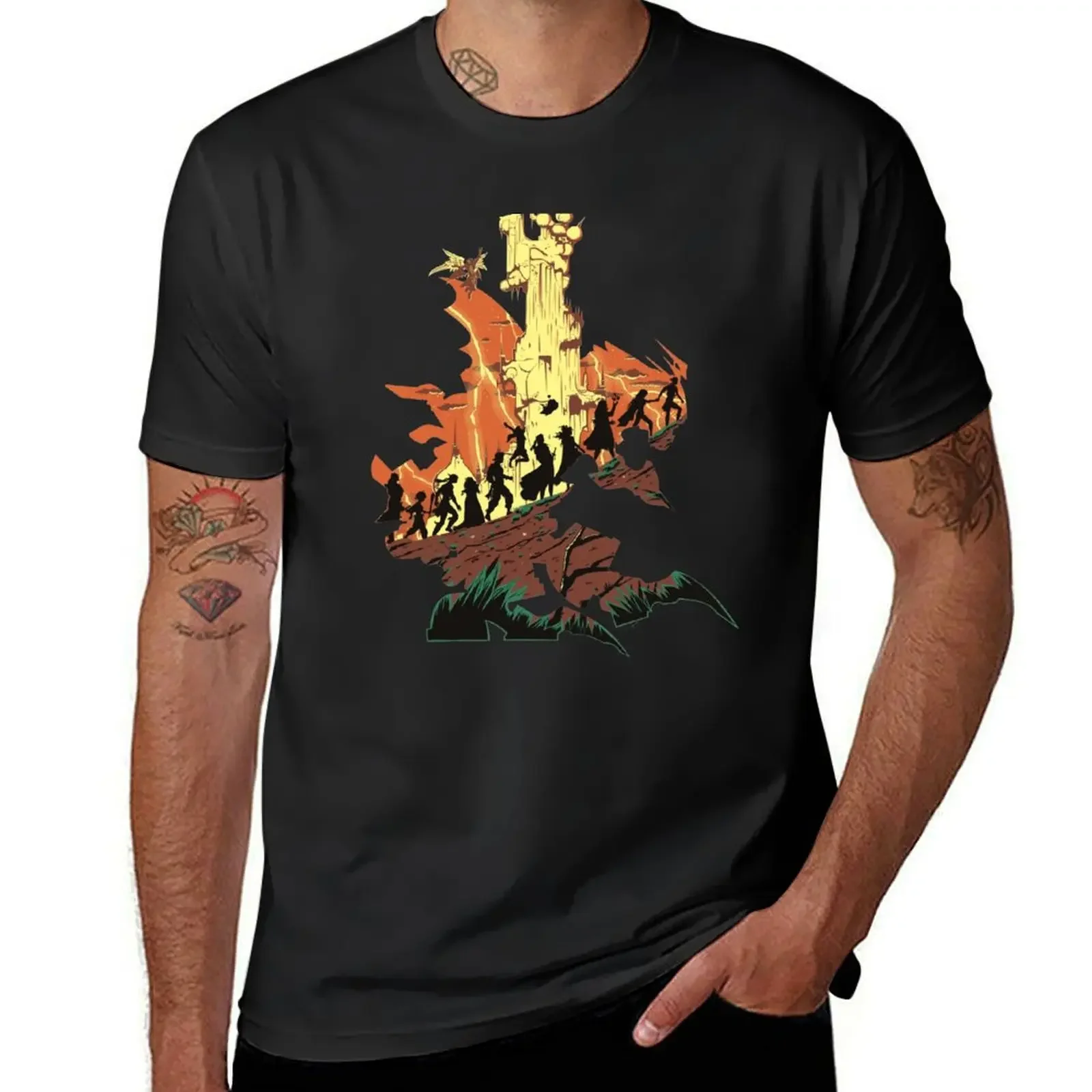 UNFINISHED RUIN T-Shirt custom t shirt blacks cute clothes t shirt for men