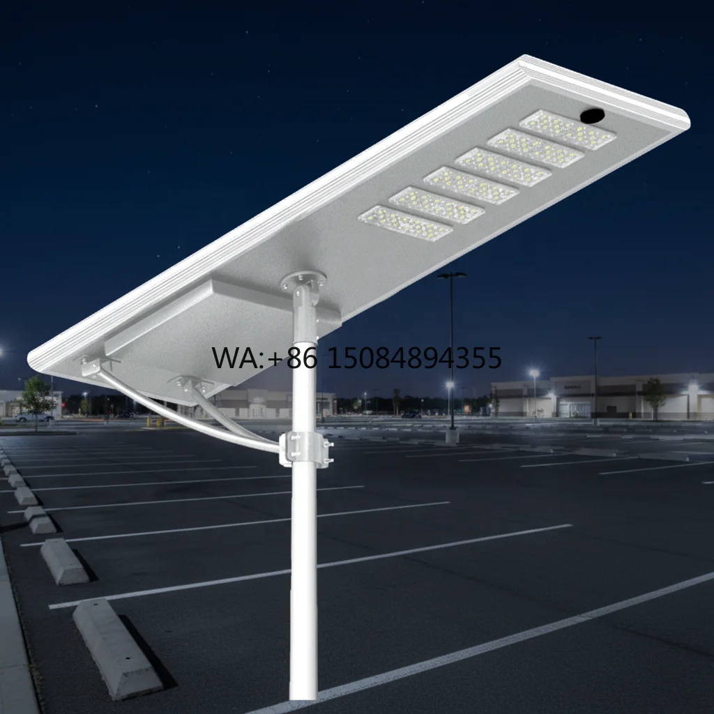 Outdoor Integrated Solar Road LED Street Light Aluminum Alloy IP65 Waterproof 60W/100W/120W CE Certified Remote Control Dimmable