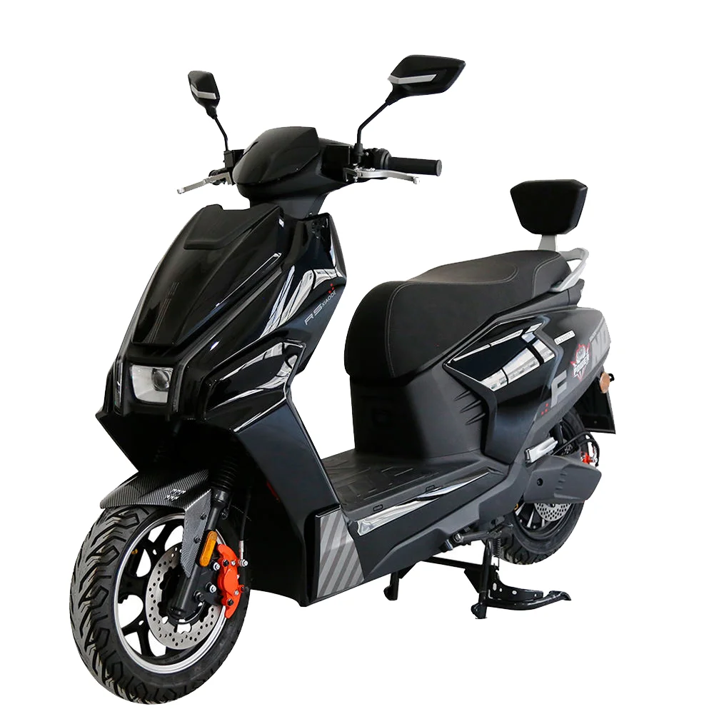 SXLL Wholesale Electric Motorcycle Scooter 60V 1000W/1500W 12 Inch High Speed Electric Motorbike Electric Moped For Adults