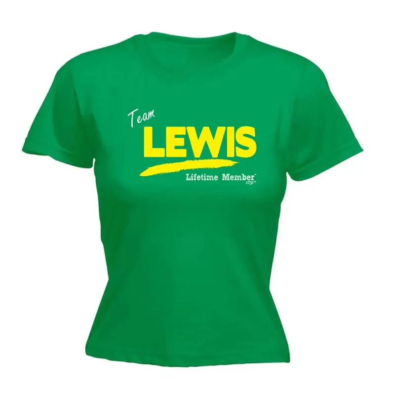 

Lewis V1 Lifetime Member Womens T Shirt Funny Novelty Gift