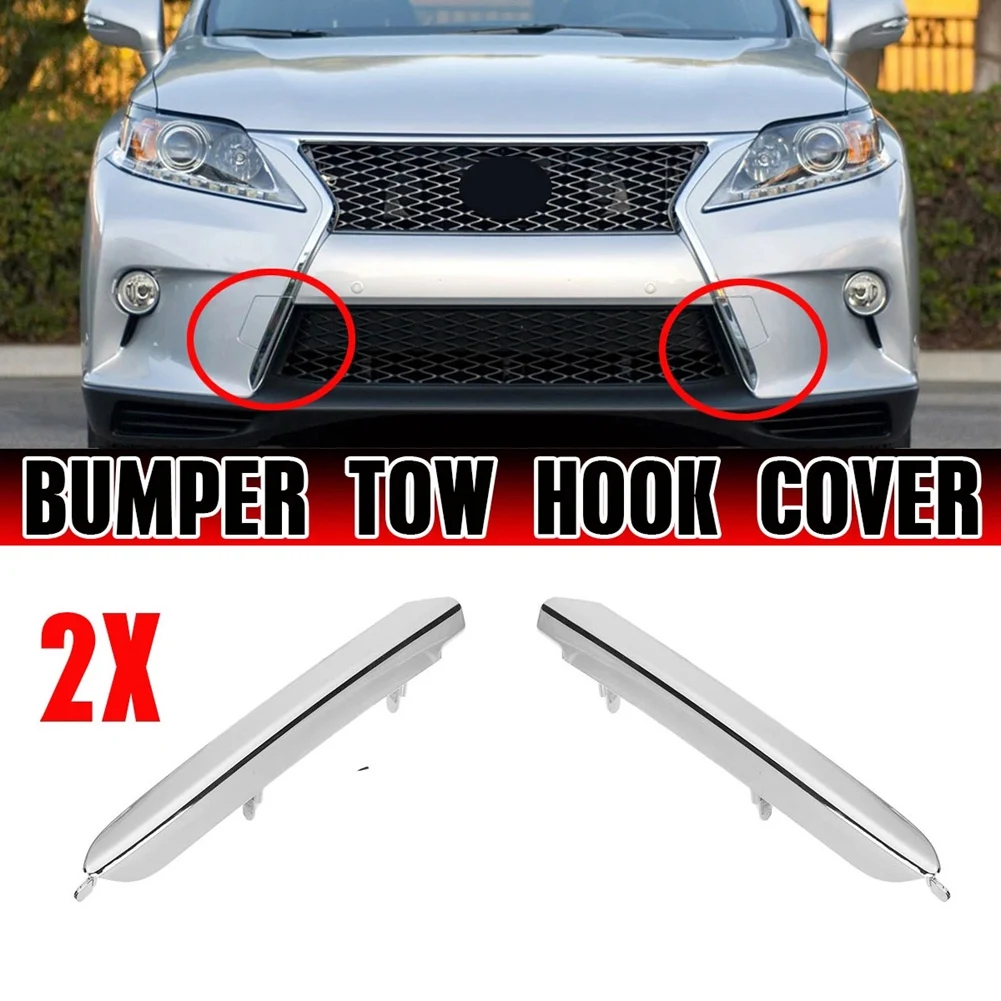 Car Front Left Bumper Plating Chrome Bumper Lower Trim Strip for Lexus RX270 RX350 RX450H 2013-2015