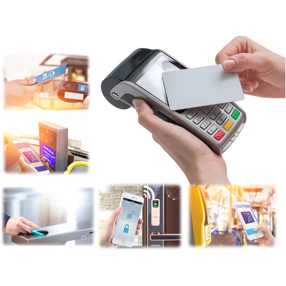 1K S50 MF1 RFID 13.56MHz كتلة التحكم في الوصول، 0-قسم للكتابة 10 بطاقة UID IC، بطاقة ذكية قابلة للاستبدال، بطاقة استنساخ