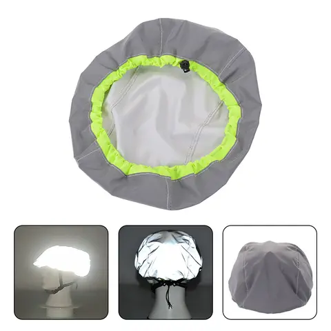 헬멧 레인 커버 커버 사이클링 1 Pcs 폴리에스테르 방수 반사 편안한 사이클링 헬멧 좋은 휴대용