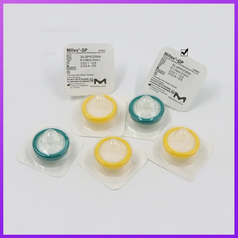 100Pcs Lab Syringe Filter Diameter 13/25mm Pore Size 0.22 0.45um MCE/PTFE/PES Microporous Needle Filtration