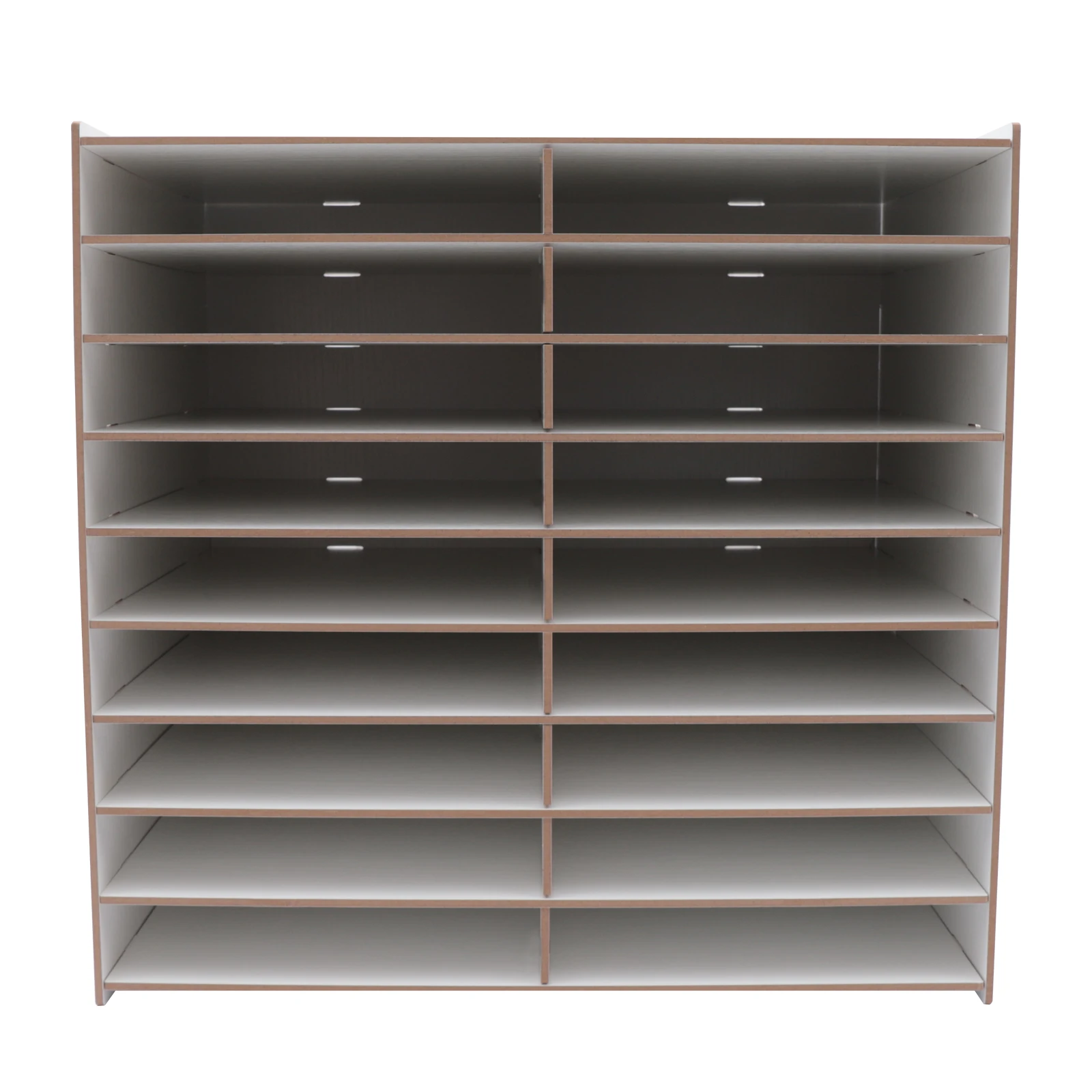 Desktop File Organiser, 9 Layers, High Load-Bearing Capacity (4kg per layer), Eco-Friendly Fiberboard, Adjustable Height, Space