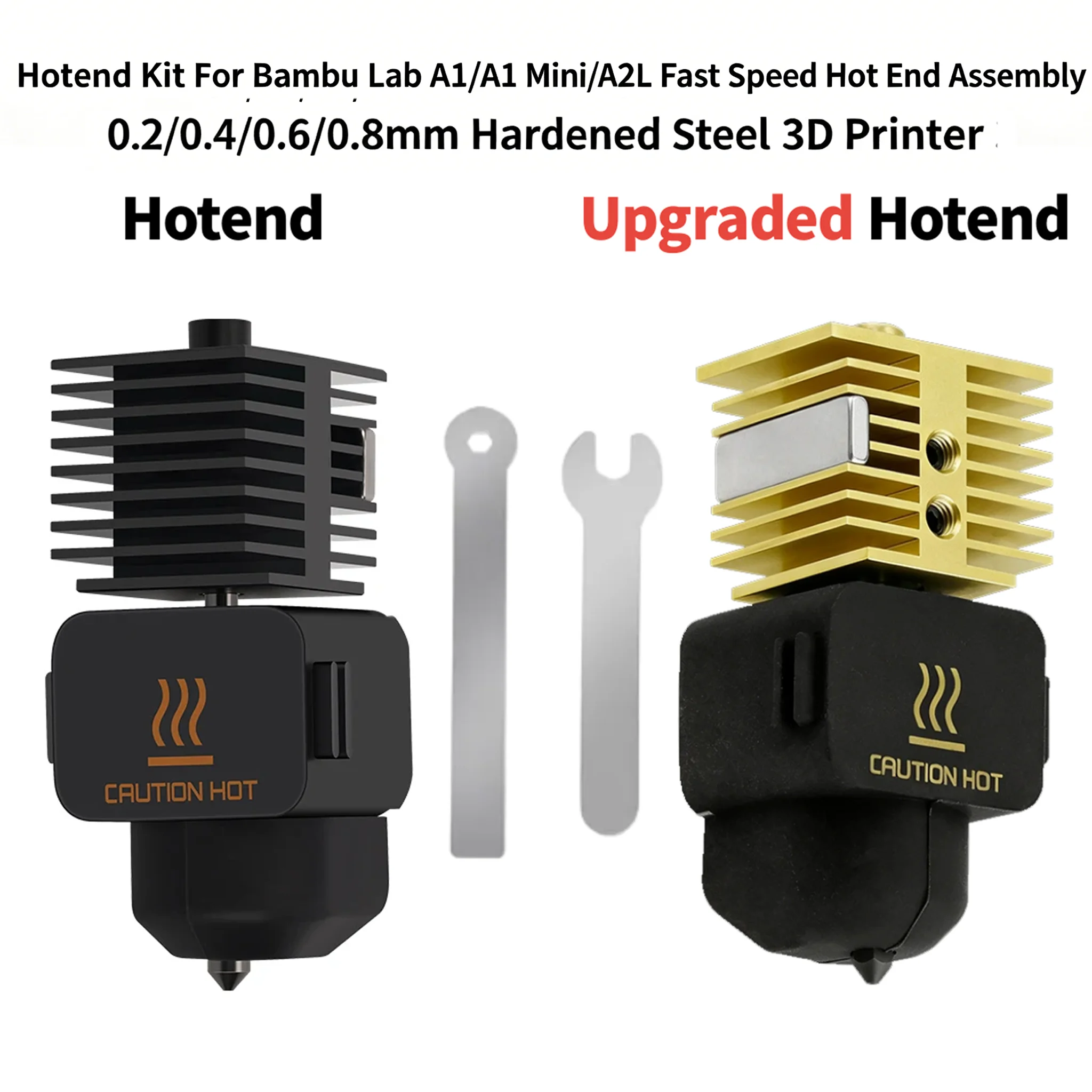 Upgrade Hotend Kit for Bambu L - Nozzle 0.4Mm Hardened ulasan dan harga