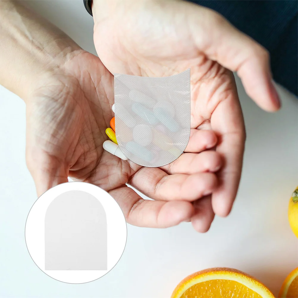 

60pcs Tongue Protectors Disposable Covers Plastic Bitter Prevention All Ages Lightweight Large Capacity Teaching Accessories