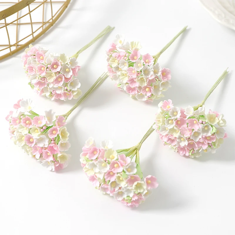 1/3/5 Stück künstlicher Blumenstrauß aus Seide, 11 cm, künstliche Blumen für Heimdekoration, Garten, Hochzeit, Dekoration, DIY, Handwerk, Geschenke, Zubehör – Detail 8