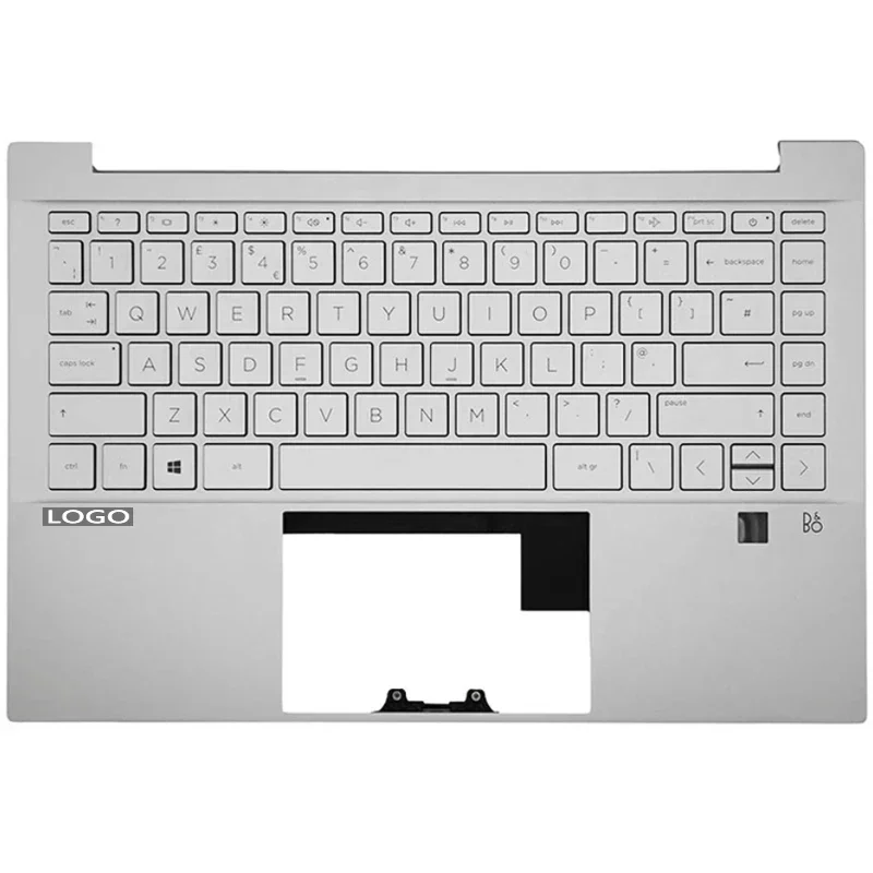 Imagem -05 - Laptop Lcd Tampa Traseira para hp Pavilion Moldura Frontal Palmrest Superior Case Base Inferior Dobradiças de Teclado Tpn-q244 Novo