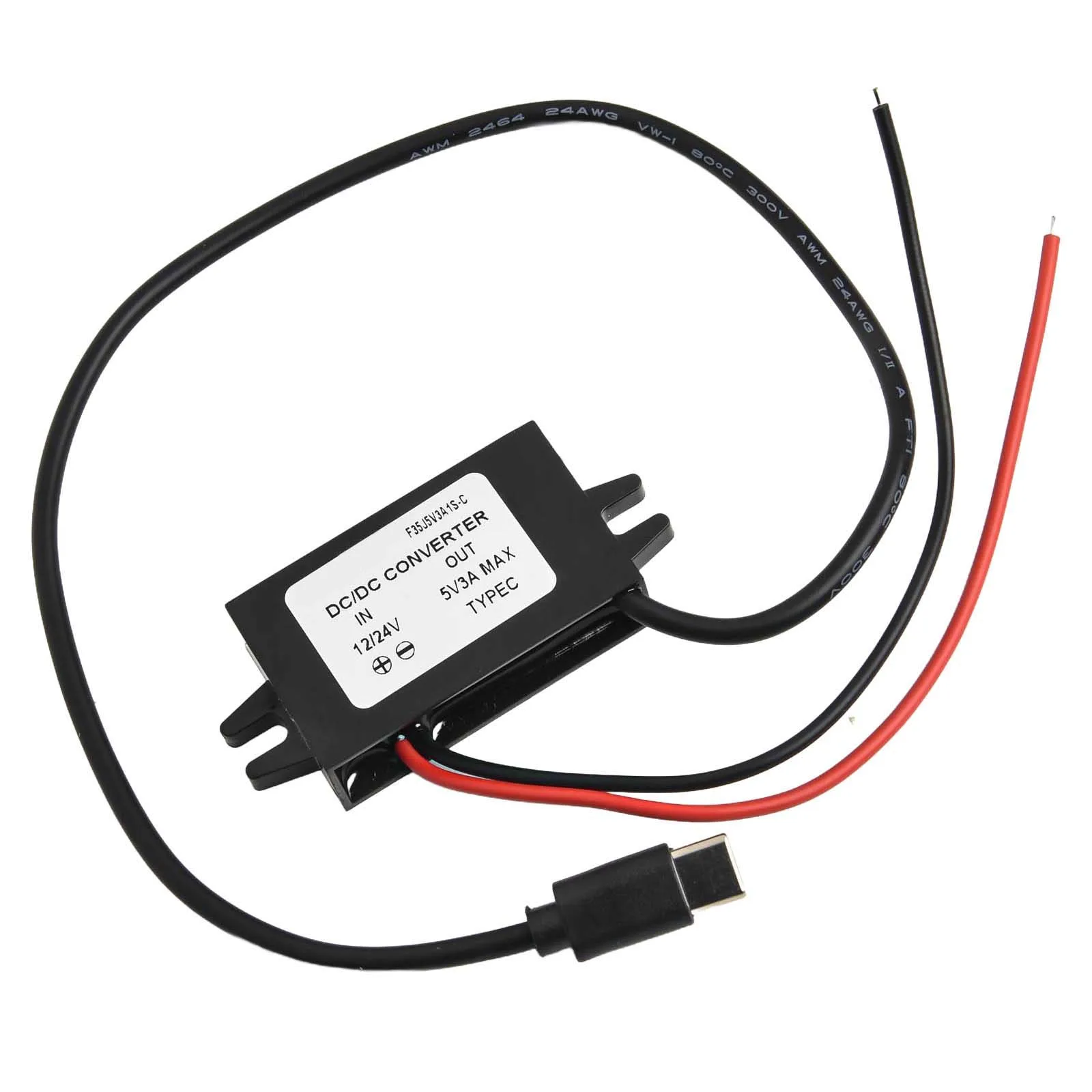 46 63*27*14mm Dual Voltage Adapter Ip68 Waterdichte Power Converter Step-down Power Adapter Hoog rendement Converter