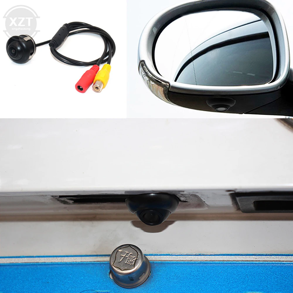 Car Rear View Camera Rearview 360 Degree HD Waterproof Front Camera Front View Side Reversing Backup Camera Parking Assistance