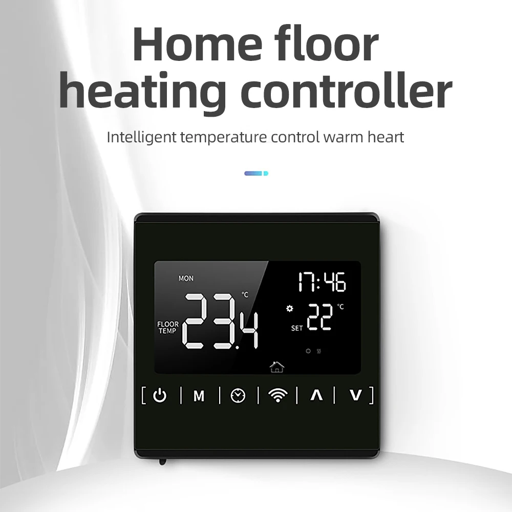 WiFi Water/Electric Floor Heating Thermostat Gas Boiler Temperature Controller Tuya Smart Alexa Google Home Control Programmable