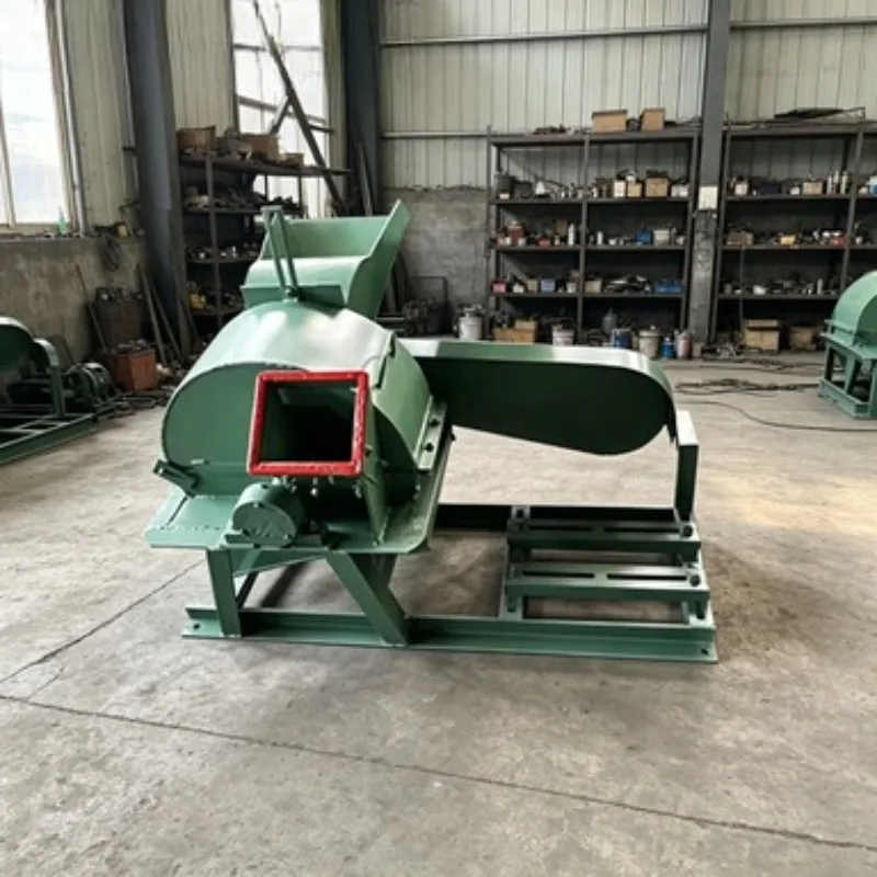 Commercial Hydraulic Wood Chipper Auto-Feed & Drum Crusher – High-output machine for wood pellet production and forestry work