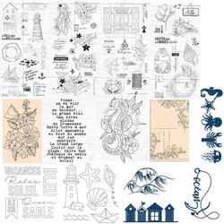 French flower Transparent Clear Stamp for DIY scrapbooking/Card Making  C358