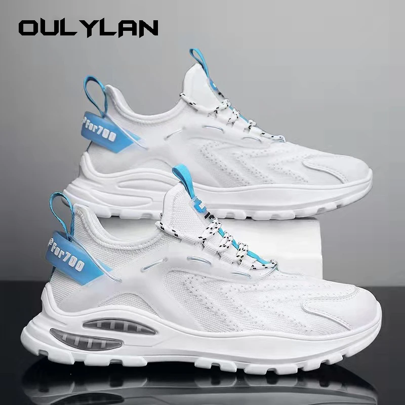 2024 New Men's Mesh Light Sports Men's Fashion Leisure Lazy Cold Sticky Walking Shoes Breathable and Anti Slip Casual Shoes