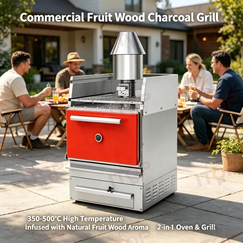 

2026Hot I Professional High Quality Commercial Charcoal Broiler Barbecue Grill Oven Kitchen Equipment Factory Wholesale Price