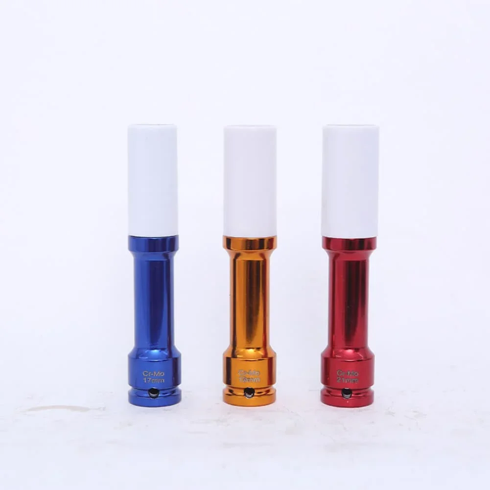 3-Piece 1/2 Drive Lug Nut Socket Set with Thin Wall and Chromesteel Material for Precision Installation and Removal