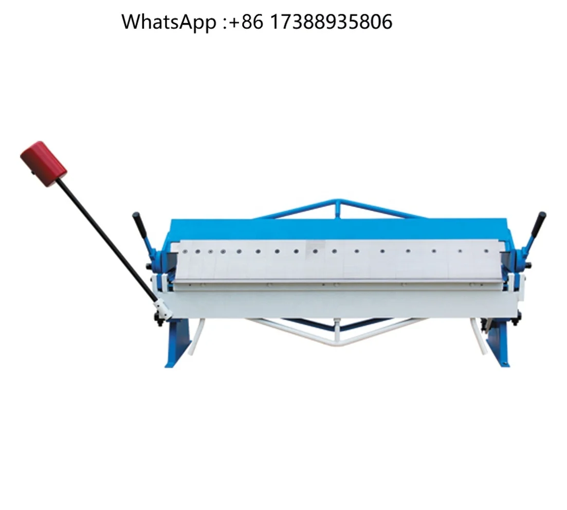 BP-1650  TTMC Manual Pan and Box Brake Sheet Metal Folding Machine 1270mm Width, Manual Pan Brake