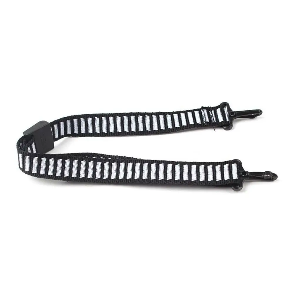 Black&white Safety Helmet Strap D Shape Y Shape Adjustable Length Helmet Belt Plastic Lock Buckles Removable Mandibular Girdle