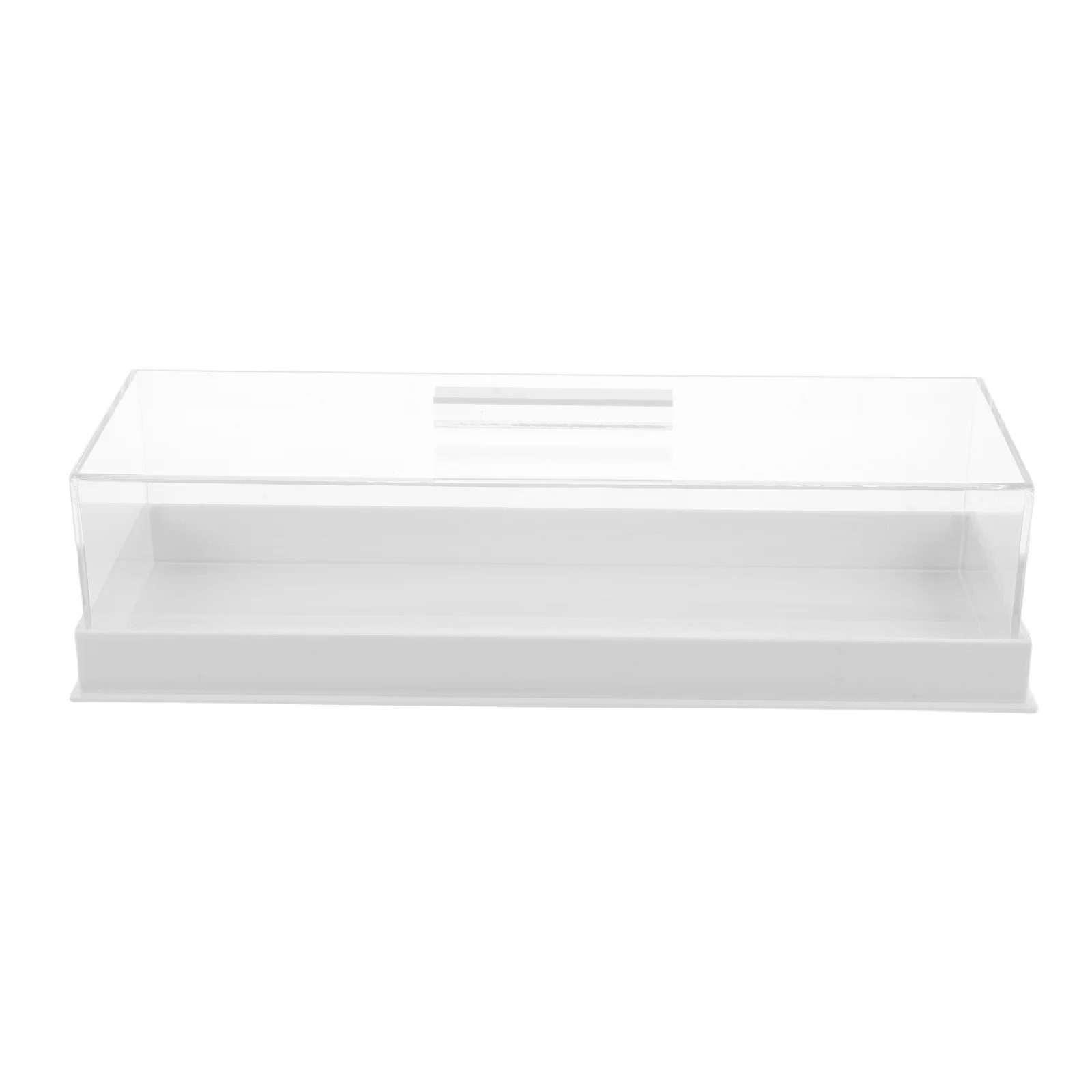 

Cake Tray With Lid Rectangular Acrylic Dessert Plate Display Stand For Bakery Home Party Cake Storage Container