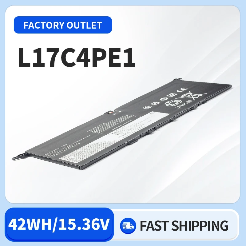 Somi  L17C4PE1 For Lenovo YOGA S730-13 S730-13IWL ( 81J0 ) IdeaPad 730S 13 730S-13IWL Laptop Battery L17M4PE1 L17S4PE1