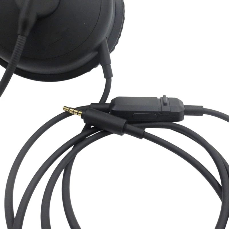 สายสำรองสายไฟต่อสายหูฟังสายหูฟังโทรศัพท์สำหรับ Beyerdynamic ชุดหูฟังเล่นเกม MMX300II