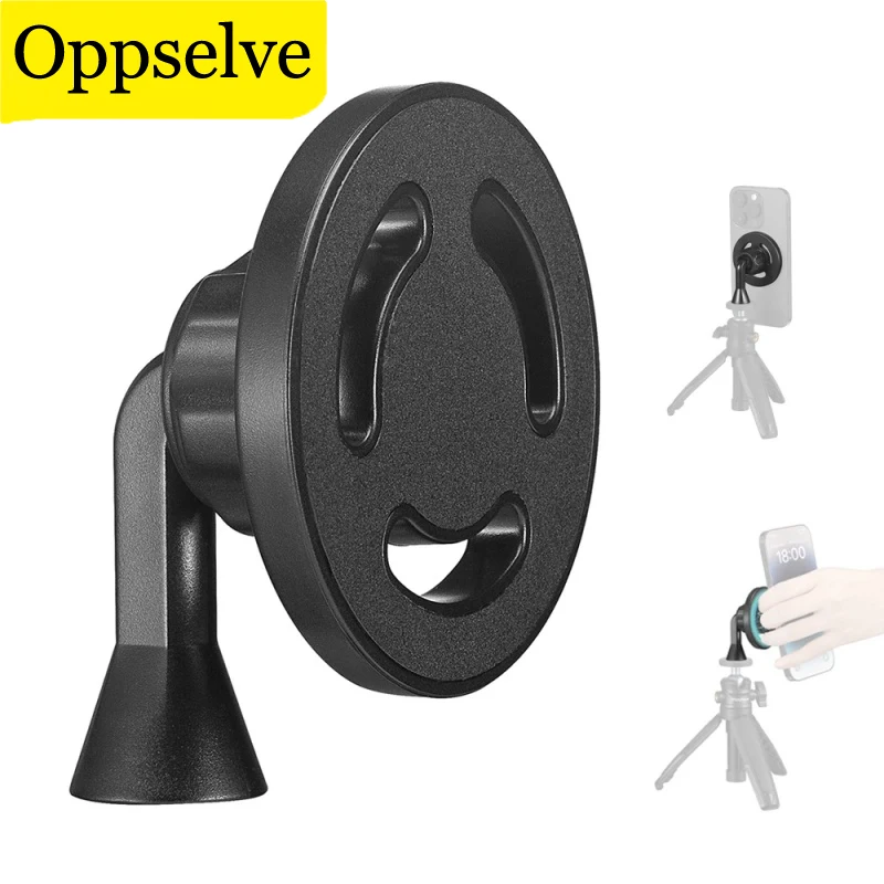 1Pc Magnet Suction Cup Car Phone Holder 360 Rotation Ball Head Magnetic Mount For GoPro Hero 12 11 10 For Magsafe Phone Mount