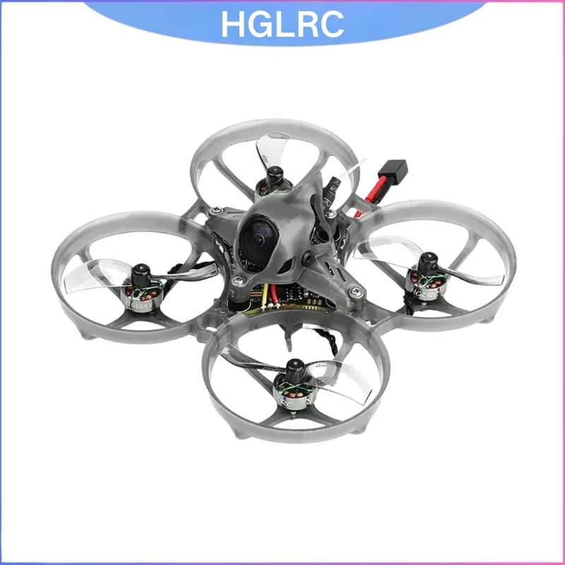 HGLRC Petrel 75 V2 RTF Whoop Kit, 75 мм, 1S, 0802, 21000KV с C1 TX, очки VR100 для начинающих, Tinywhoop