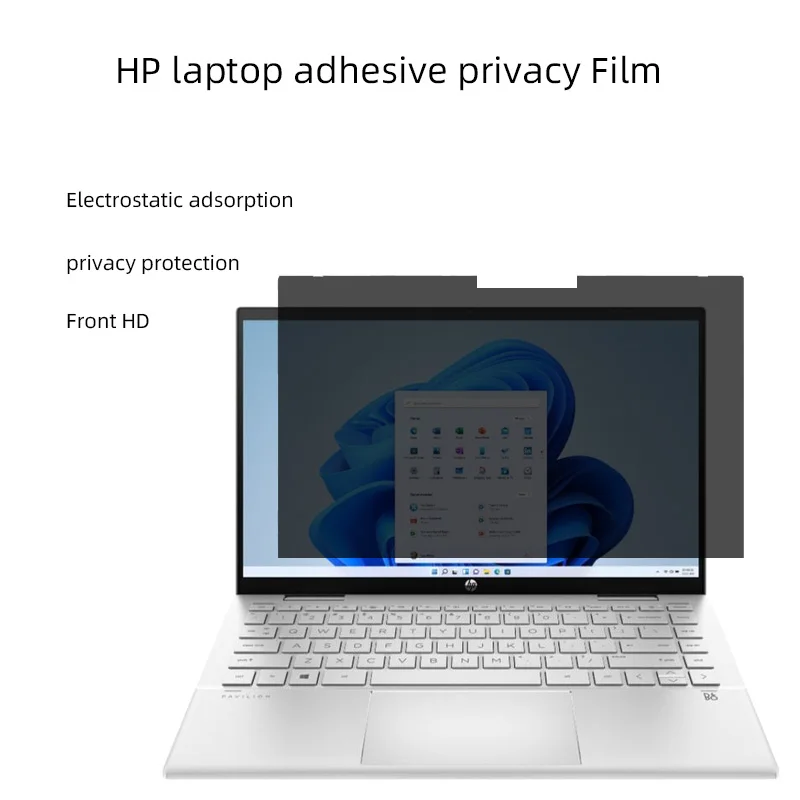 

Клейкая пленка с защитой от просматривания подходит для ноутбука HP Pavilion X360 14-ek 15-eg 15-eh Aero 13-be 13-bg 14-ew 14-eh 14-ey
